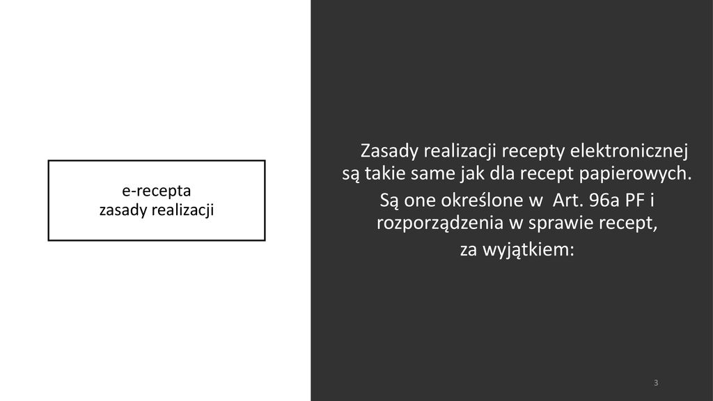 Realizacja Recepty Papierowej Po 1 Stycznia 2019 R Ppt Pobierz